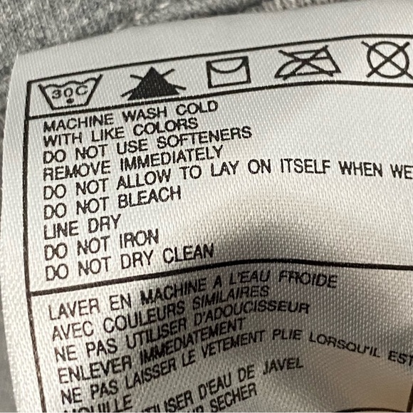 Vintage Nike Dri-Fit Women’s Heather Gray V-Neck Hoodie Sweatshirt Size Large - Picture 9 of 10